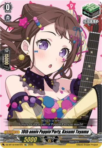 10th anniv Poppin'Party, Kasumi Toyama