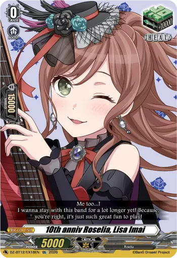 10th anniv Roselia, Lisa Imai