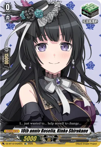 10th anniv Roselia, Rinko Shirokane