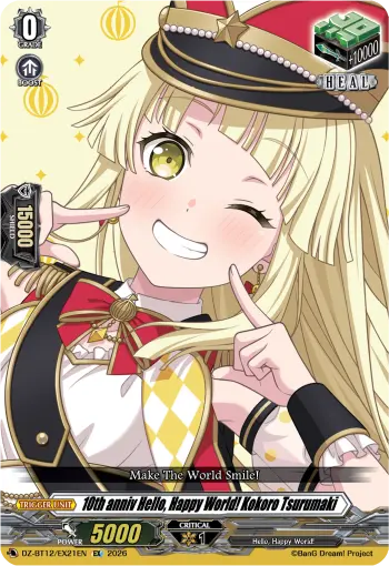 10th anniv Hello, Happy World! Kokoro Tsurumaki
