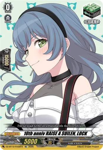 10th anniv RAISE A SUILEN, LOCK