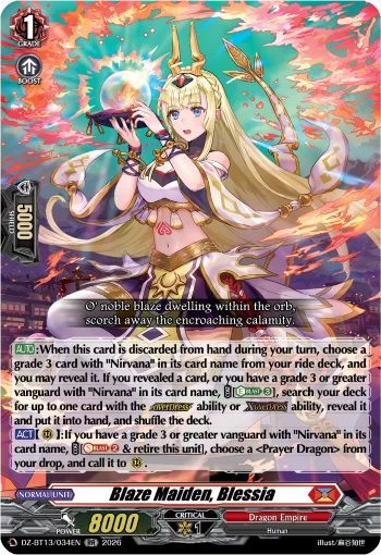 Blaze Maiden, Blessia
