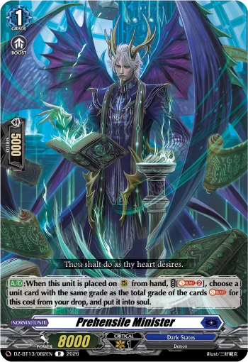 Prehensile Minister