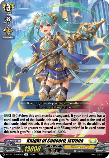 Knight of Concord, Istrena