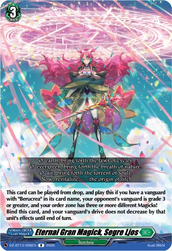 Eternal Gran Magick, Segre Ljos