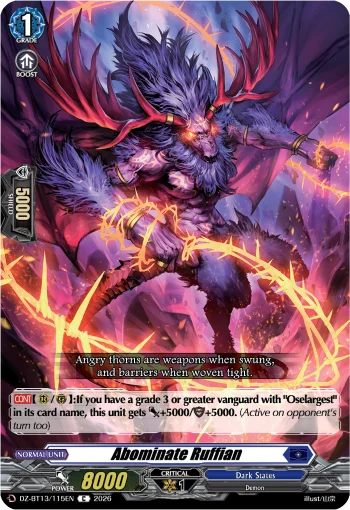 Abominate Ruffian