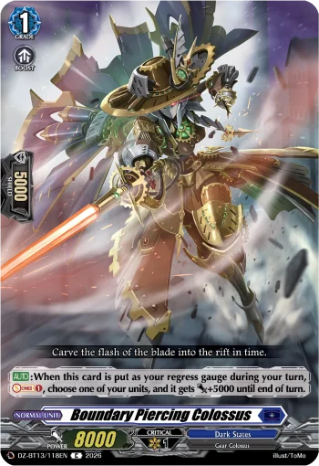 Boundary Piercing Colossus