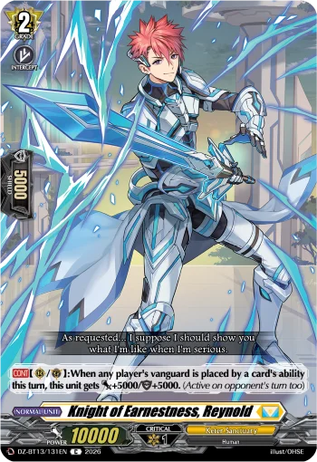 Knight of Earnestness, Reynold