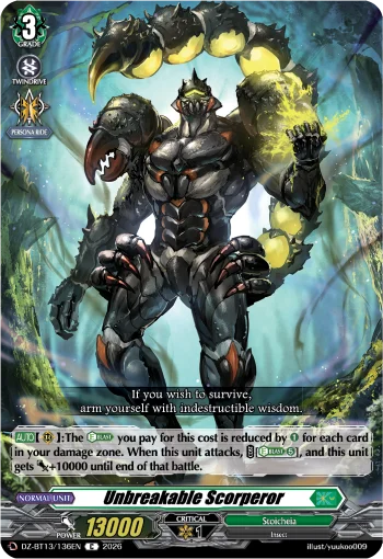 Unbreakable Scorperor
