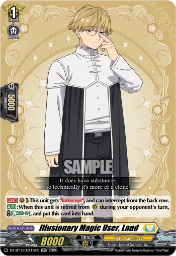 Illusionary Magic User, Land