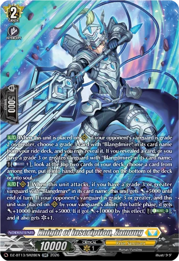 Knight of Inscription, Zamuug