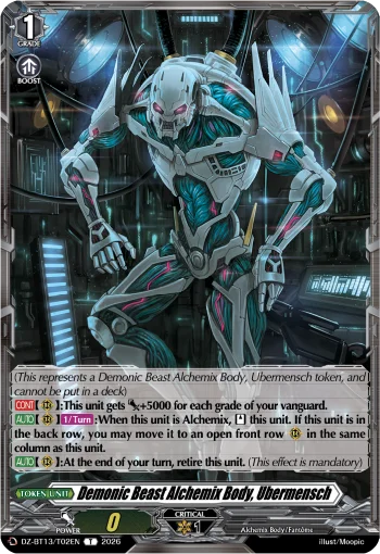 Demonic Beast Alchemix Body, Ubermensch