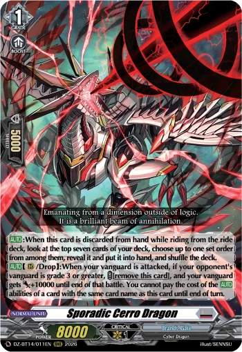 Sporadic Cerro Dragon
