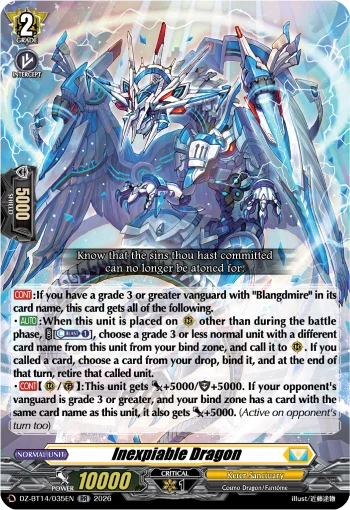 Inexpiable Dragon