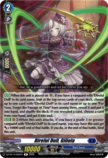 Direful Doll, Giliola