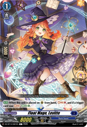 Float Mage, Levitte