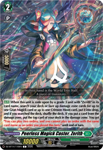 Peerless Magick Caster, Zerith