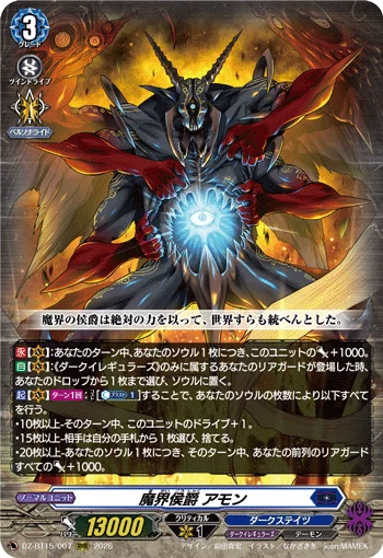 Demon World Marquis, Amon