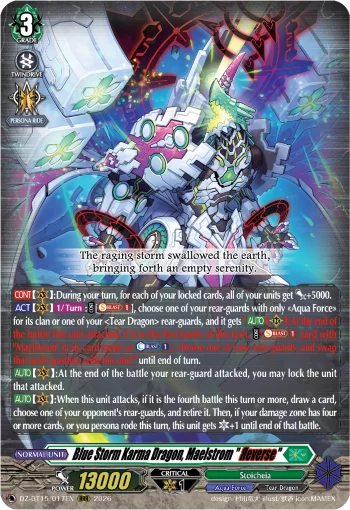 Blue Storm Karma Dragon, Maelstrom "Яeverse"