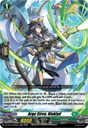 Argo Siren, Nioklyd