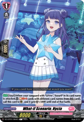 What-if Scenario, Nycia