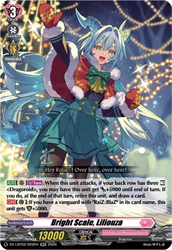 Bright Scale, Liliouza