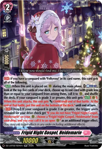 Frigid Night Gospel, Heidemarie