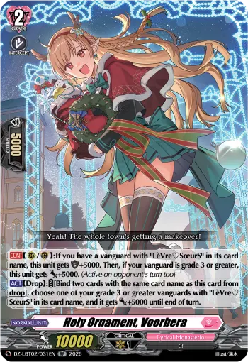 Holy Ornament, Voorbera