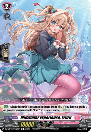 Midwinter Experience, Fruru