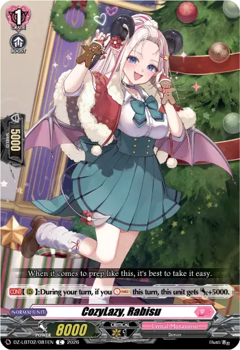 CozyLazy, Rabisu