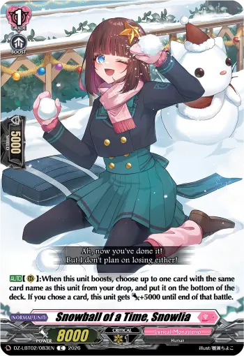 Snowball of a Time, Snowlia