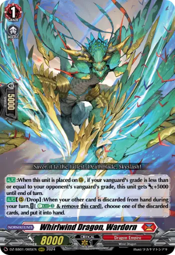 Whirlwind Dragon, Wardorn