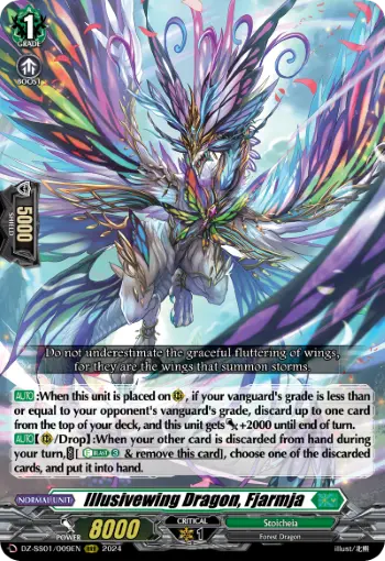 Illusivewing Dragon, Fjarmja