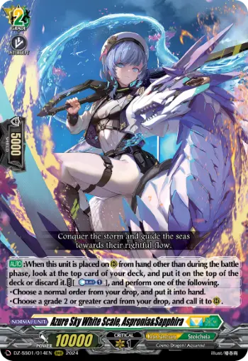 Azure Sky White Scale, Aspronia&Sapphira