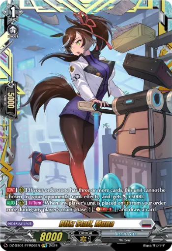Blitz Staff, Muna