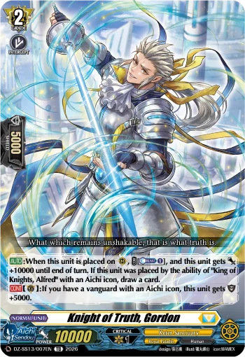 Knight of Truth, Gordon