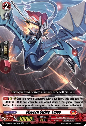Wyvern Strike, Tejas