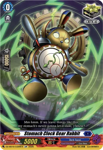 Stomach Clock Gear Rabbit