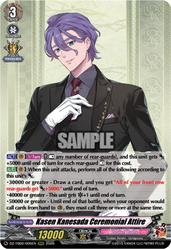 Kasen Kanesada Ceremonial Attire