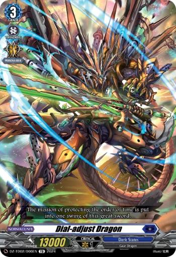 Dial-adjust Dragon