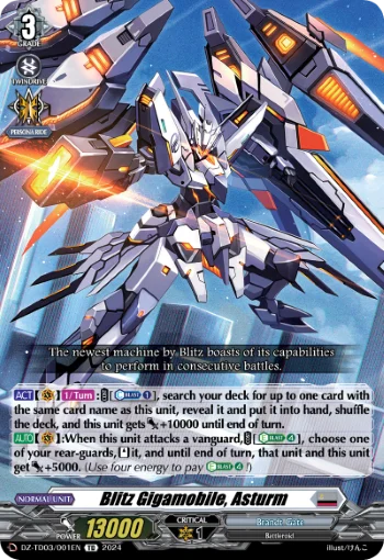 Blitz Gigamobile, Asturm