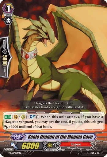 Scale Dragon of the Magma Cave