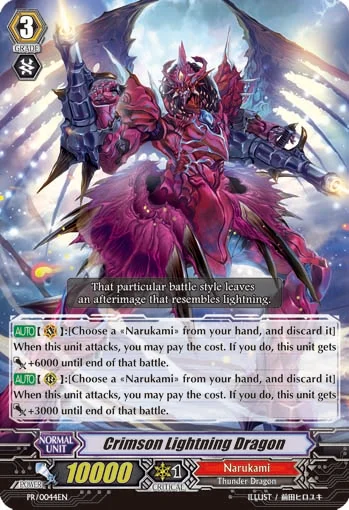 Crimson Lightning Dragon