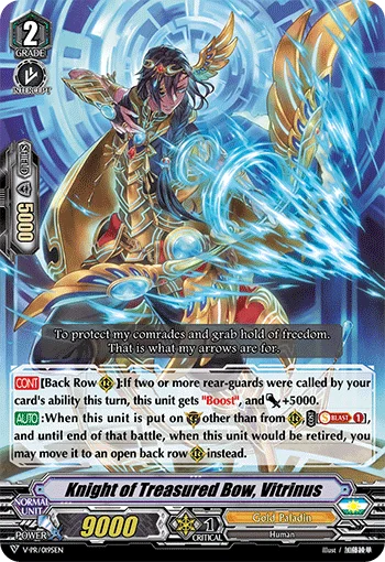 Knight of Treasured Bow, Vitrinus