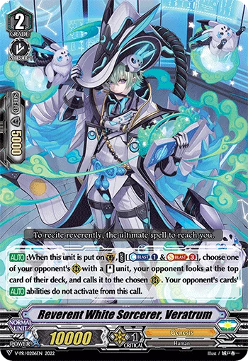 Reverent White Sorcerer, Veratrum