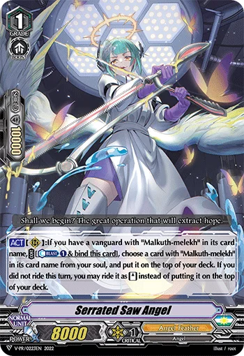 Serrated Saw Angel