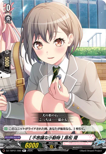［Mysterious Little Animal］Tomori Takamatsu