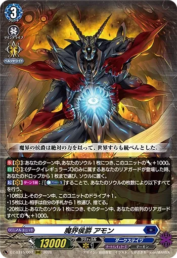 Demon World Marquis, Amon